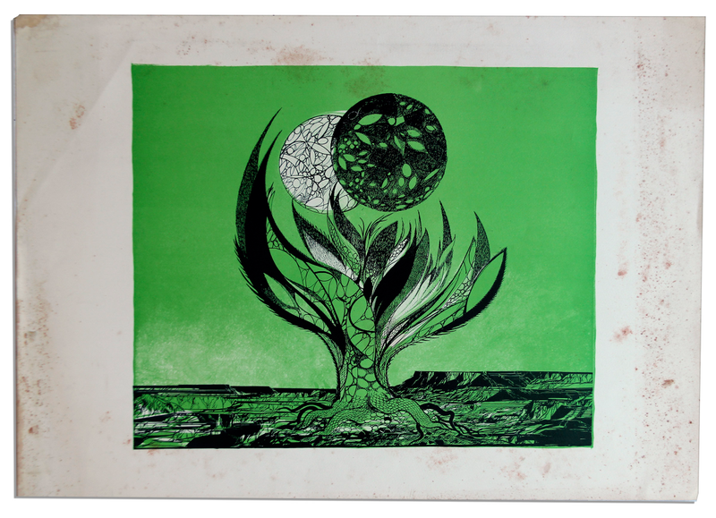 Illustration for article titled Some Of The Brilliant Art You Could Own From Ray Bradbury's Collection